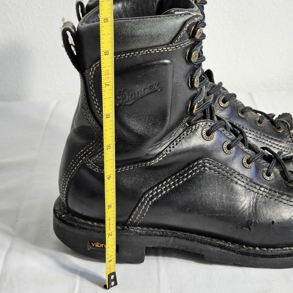 Danner 8" Quarry 3.0 Black PT Leather Combat Boots Men's Size EU 42 US 8.5 EE - Picture 12 of 12